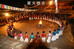 昆明篝火写真,璀璨星空下的温暖记忆